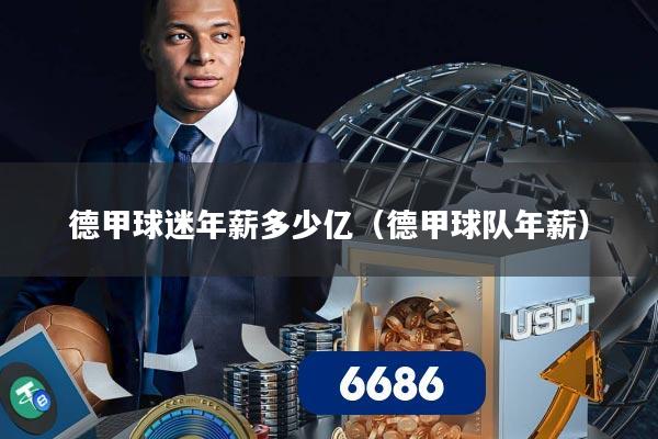 德甲球迷年薪多少亿（德甲球队年薪）